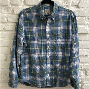 J. Crew slim untucked secret wash shirt M